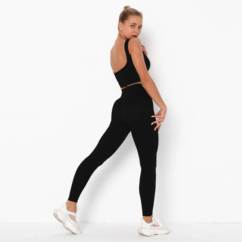 028 Seamless Macaron Casual Fitness Bra