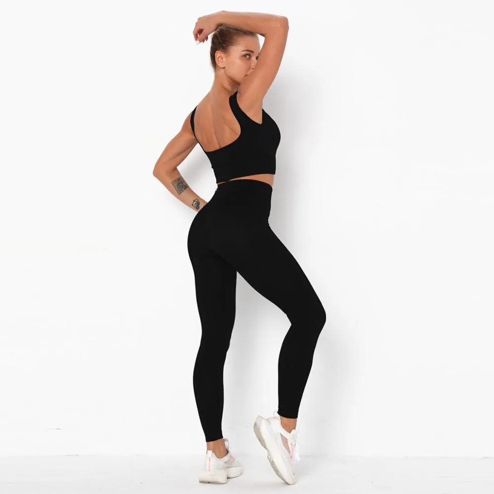 028 Seamless Macaron Casual Fitness Bra