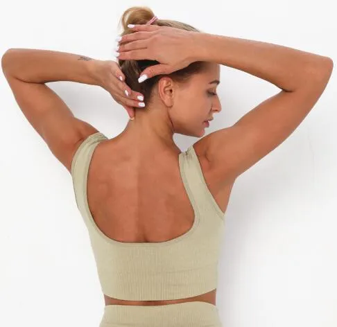 028 Seamless Macaron Casual Fitness Bra