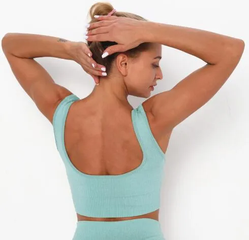 028 Seamless Macaron Casual Fitness Bra