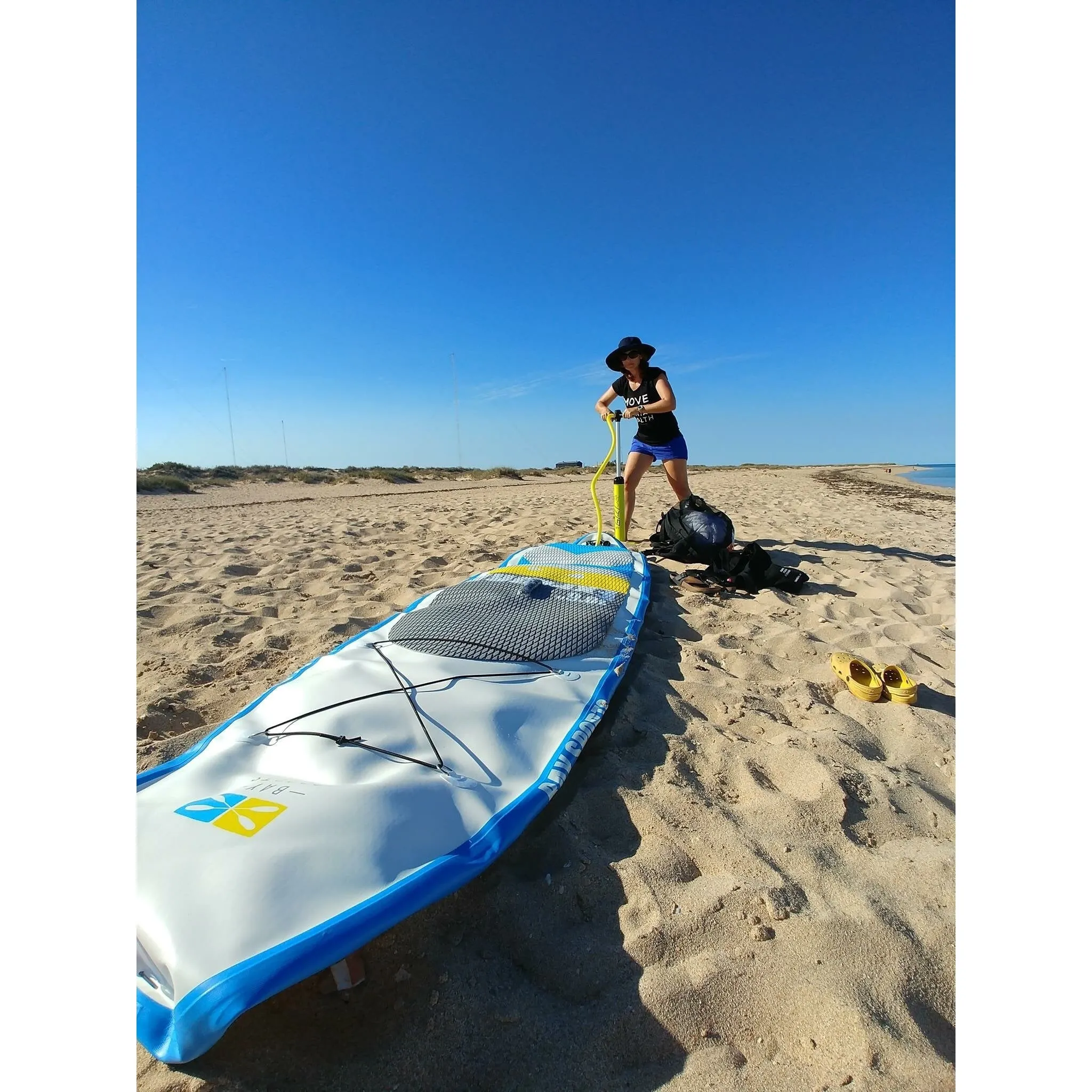10'6" Explore - Inflatable Stand Up Paddle Board Package