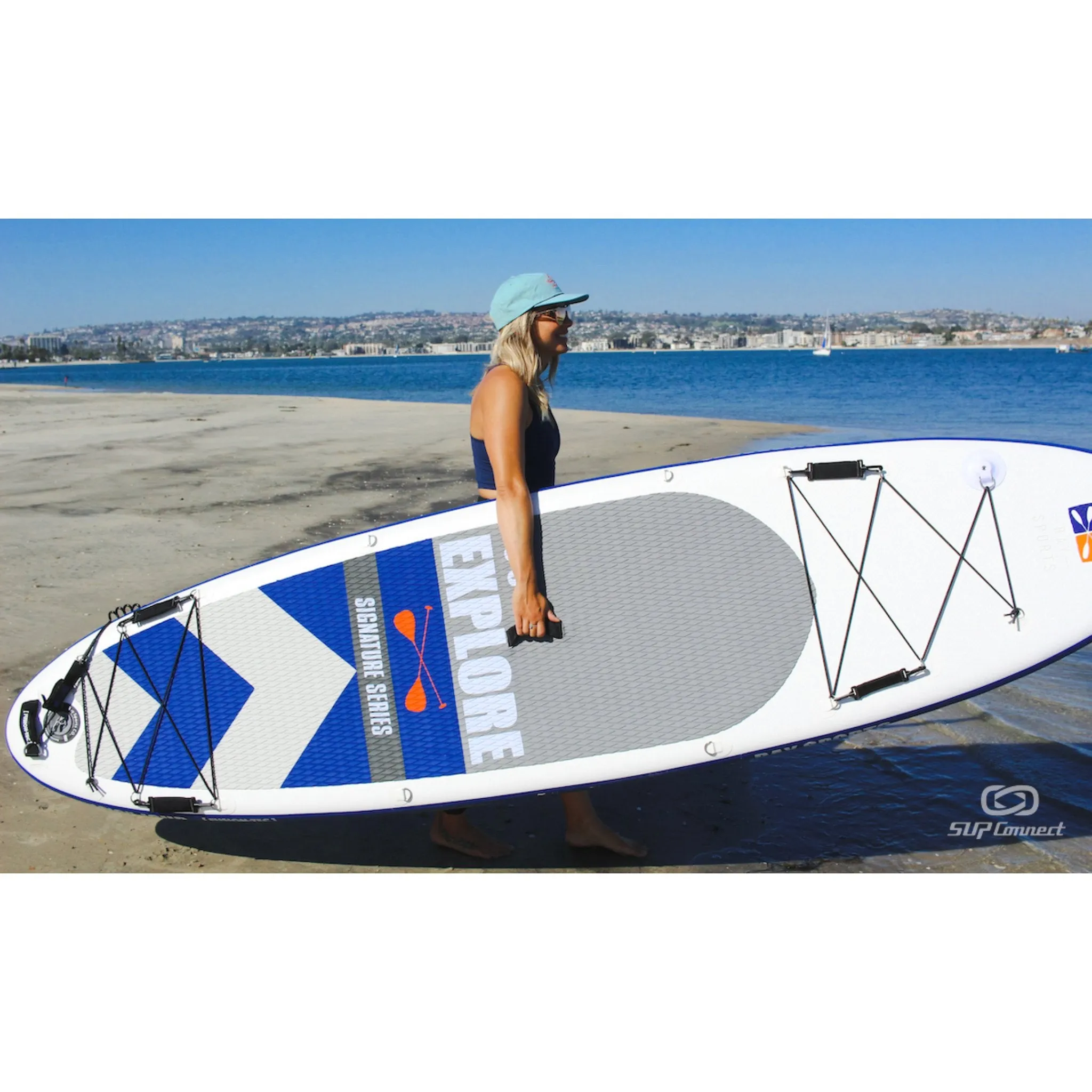 10'6" Explore - Inflatable Stand Up Paddle Board Package