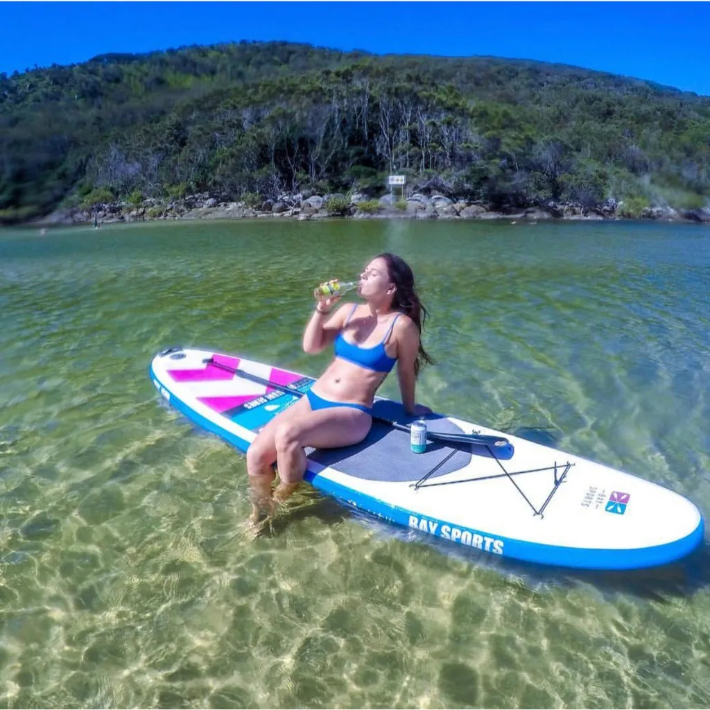 10'6" Explore - Inflatable Stand Up Paddle Board Package