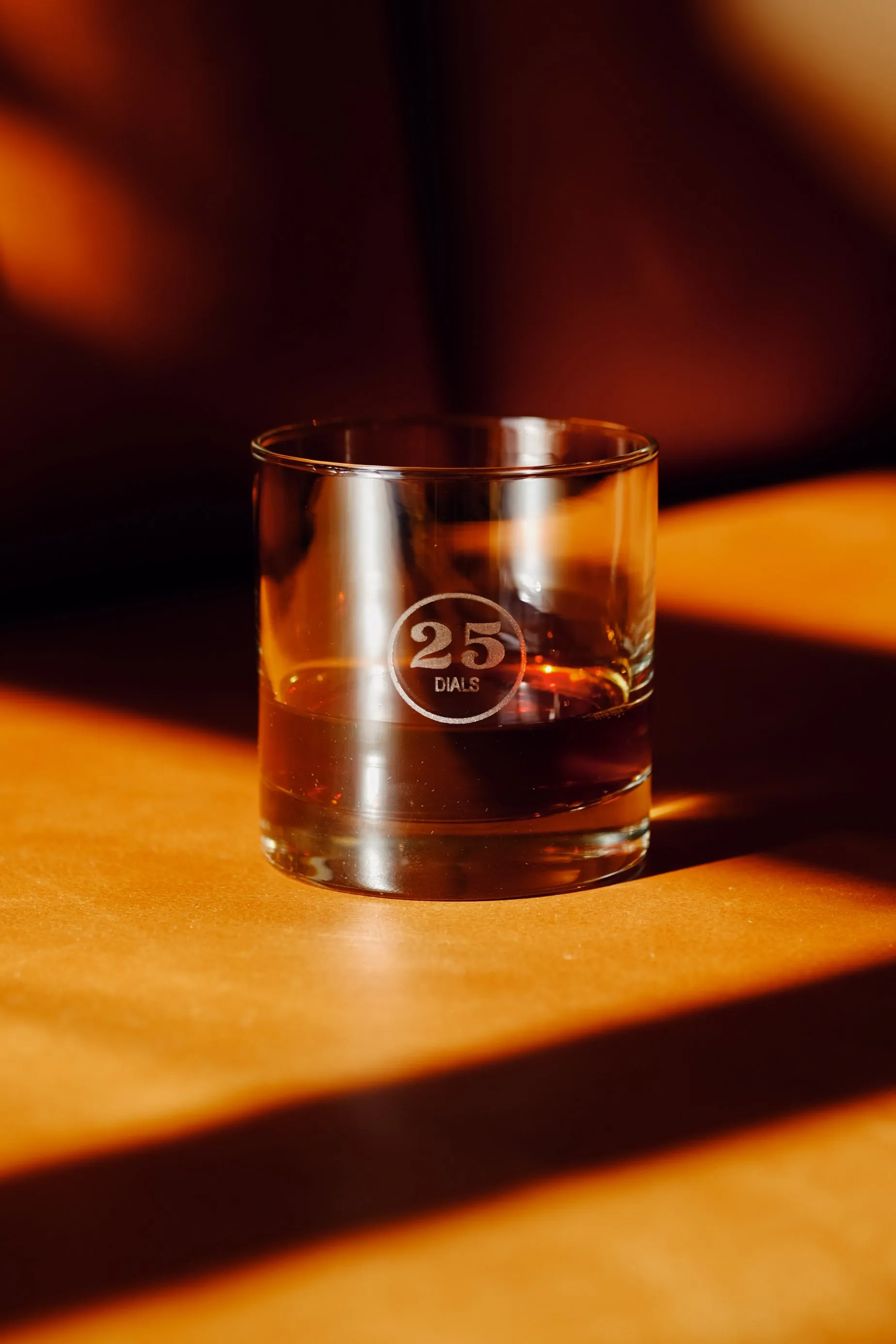 25 Dials Whiskey Glass