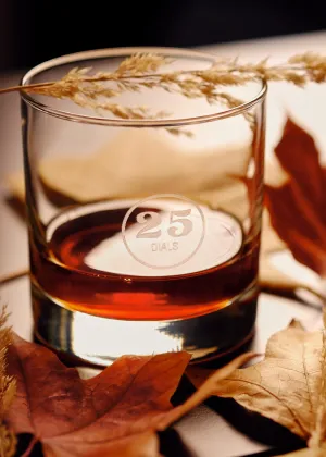 25 Dials Whiskey Glass
