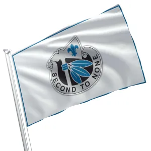 2nd To None Infantry US Army Flag Banner