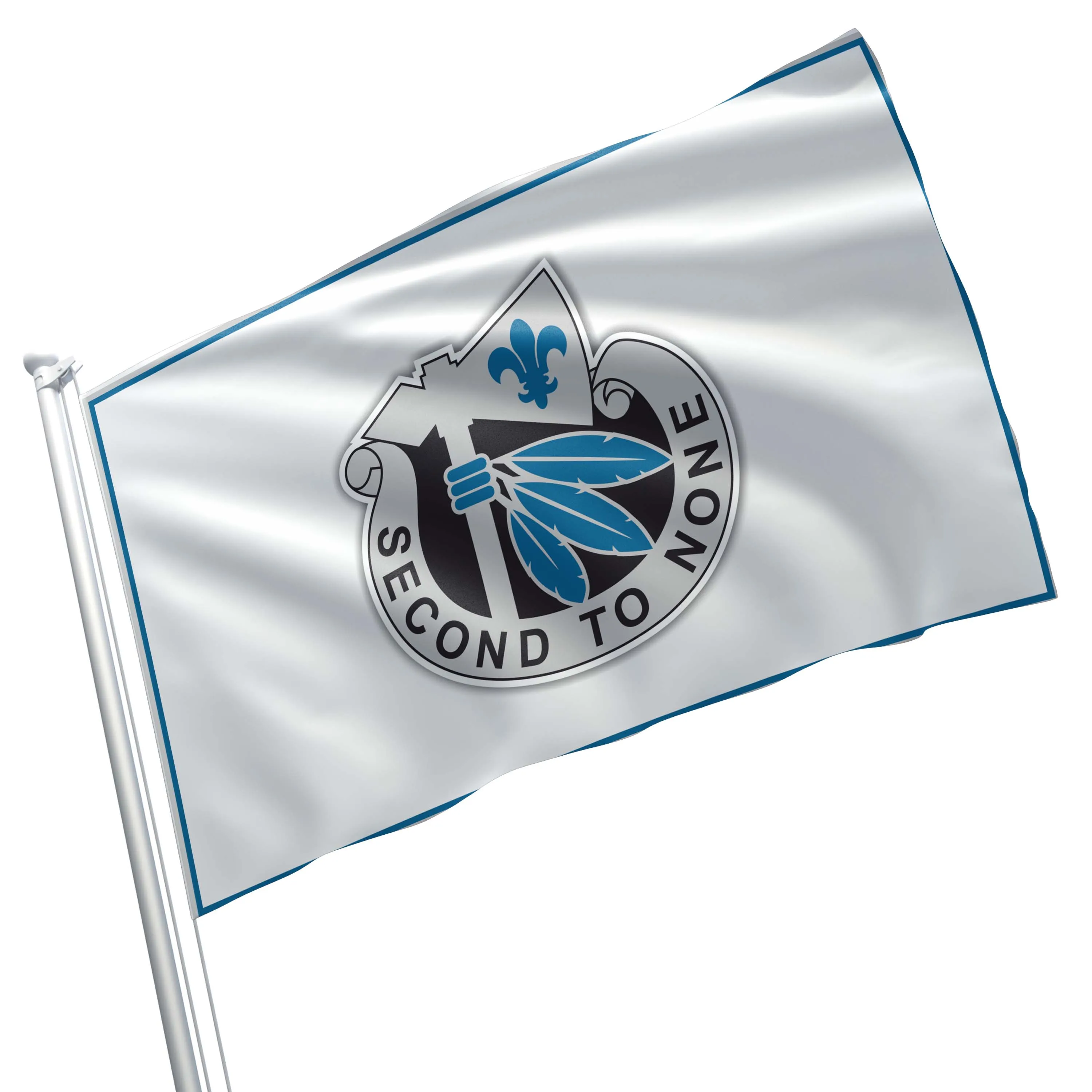 2nd To None Infantry US Army Flag Banner