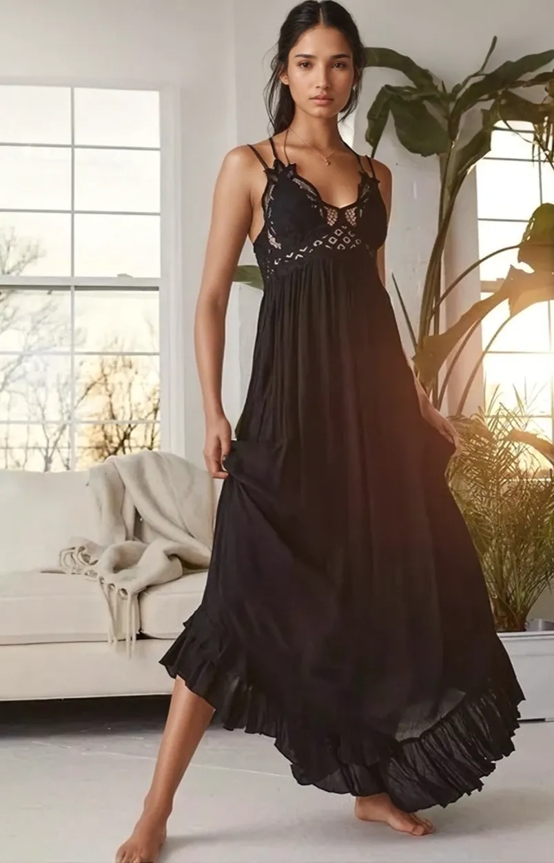 Adella Maxi Slip Dress