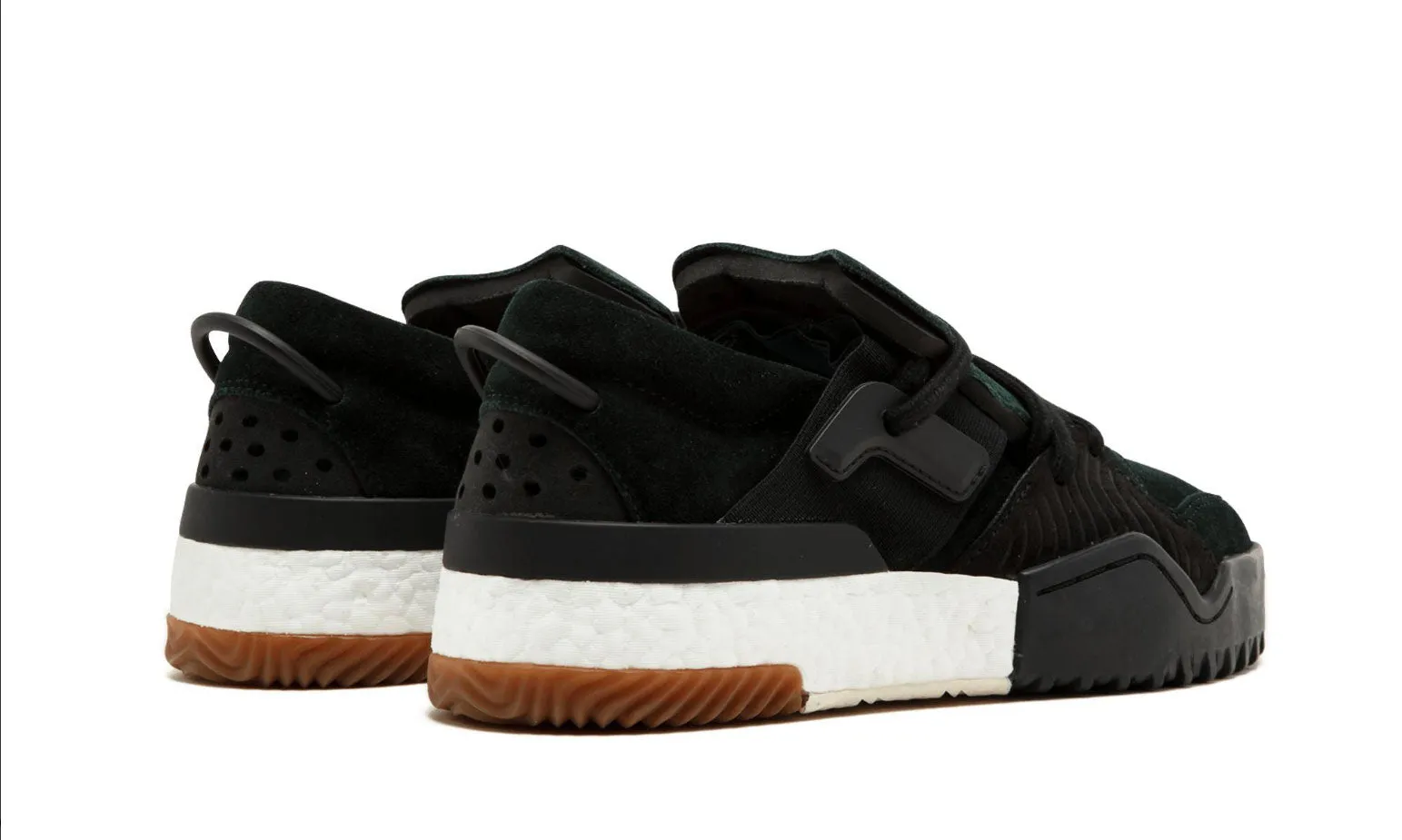 ADIDAS x ALEXANER WANG Men's AW Bball Lo Sneakers, Green/Black