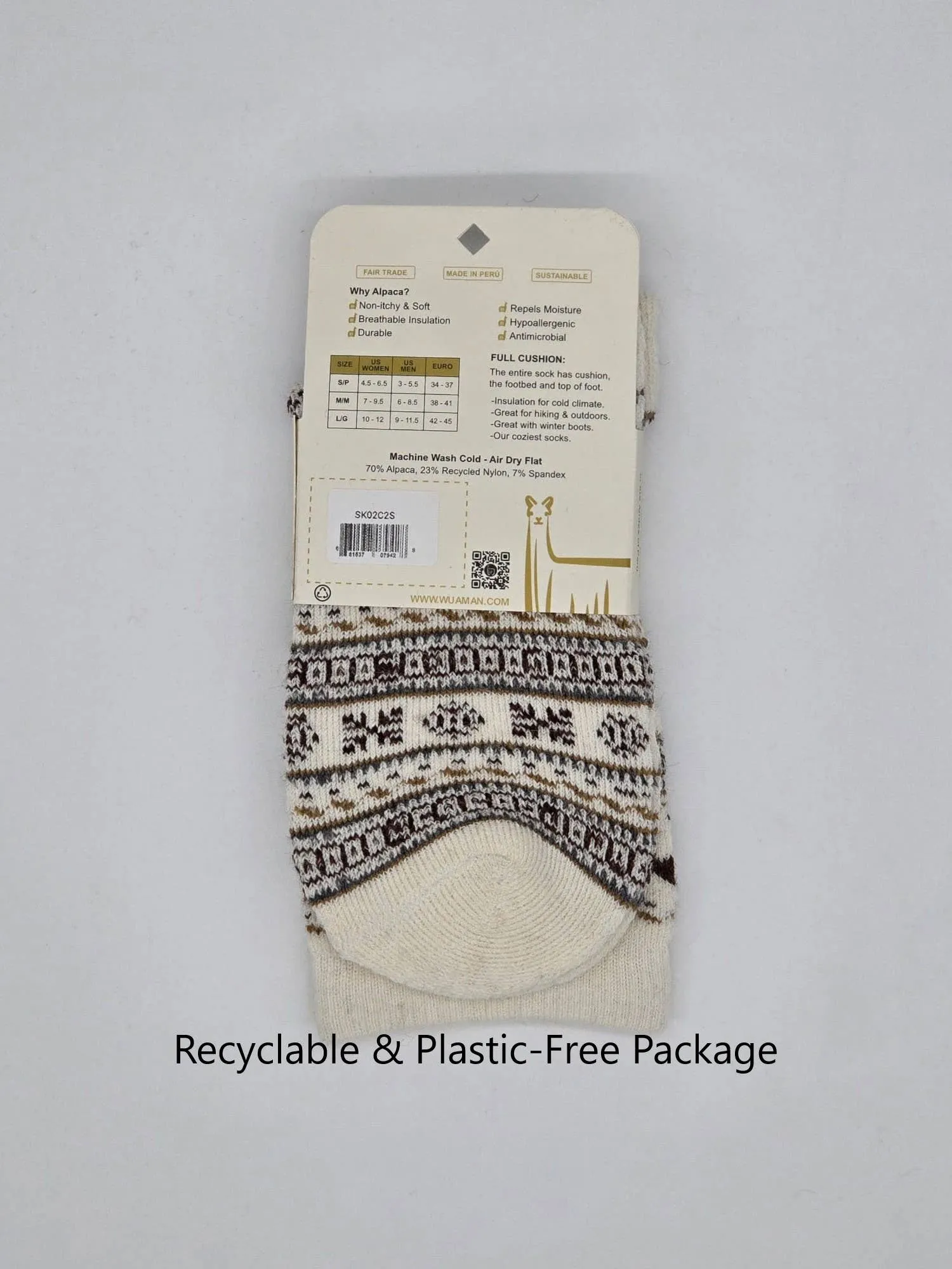 Alpaca Socks | Light Cushion Socks | Crew Socks | UPDATED