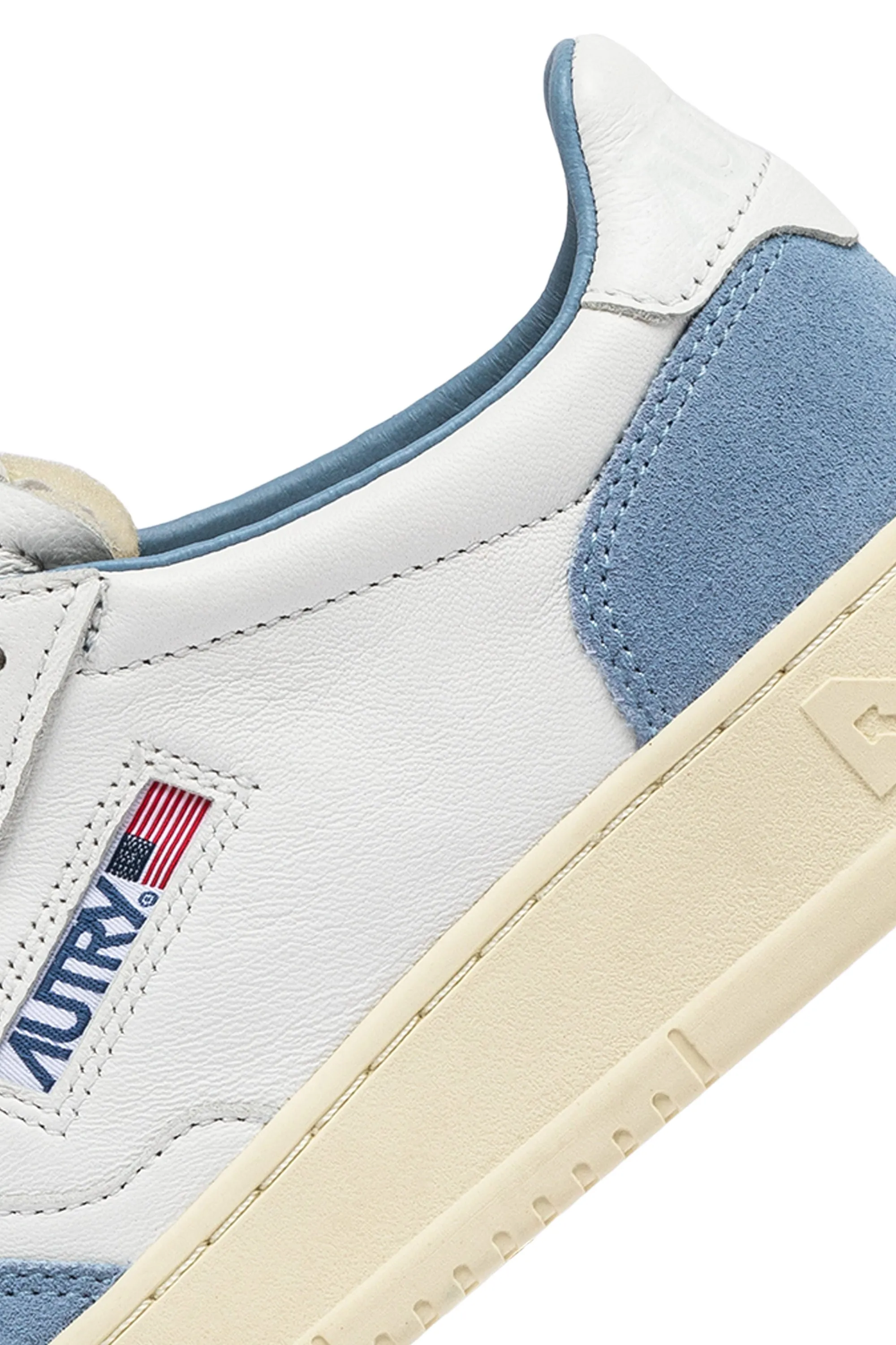 Autry Sneakers Medalist Low Wom Goat Suede Azzurro Donna