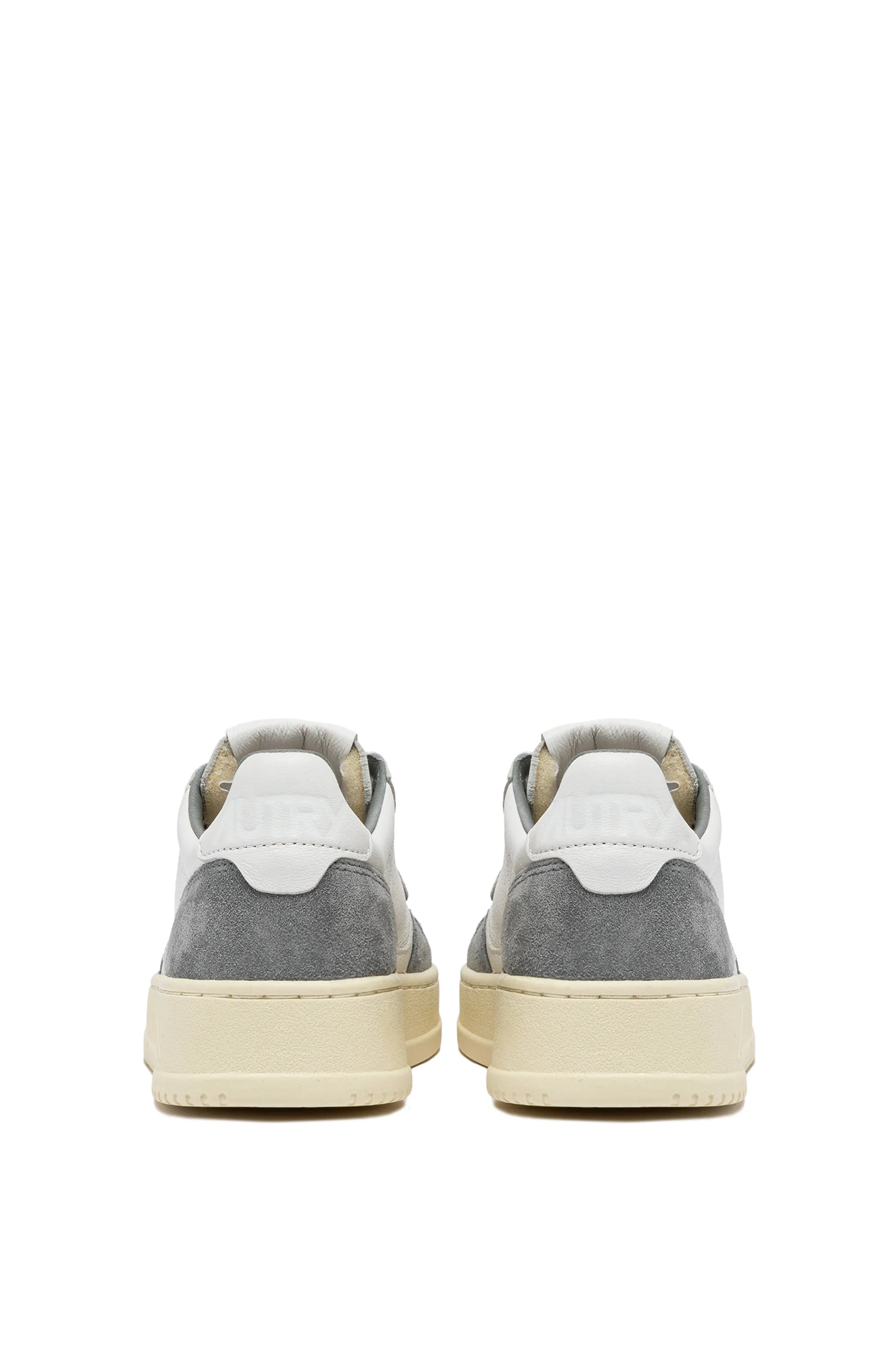 Autry Sneakers Medalist Low Wom Goat Suede Grigio Donna