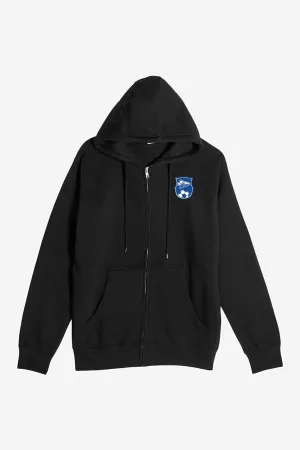 Baldwin Park High School Soccer Full Zip Hoodie