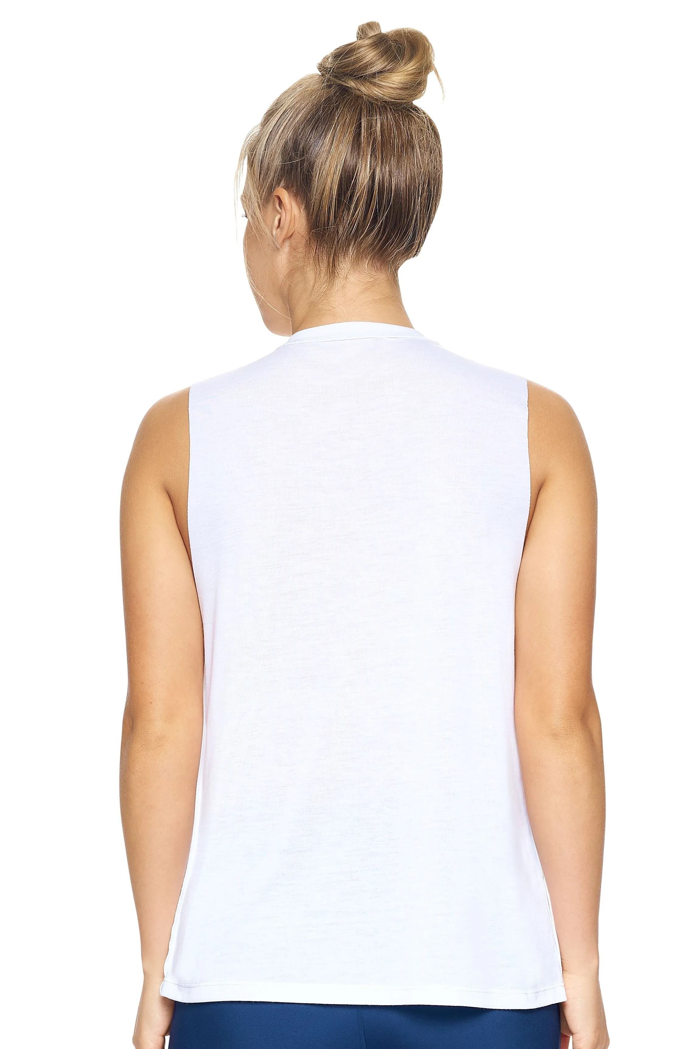 BE220 Siro™ Raw Edge Muscle Tank