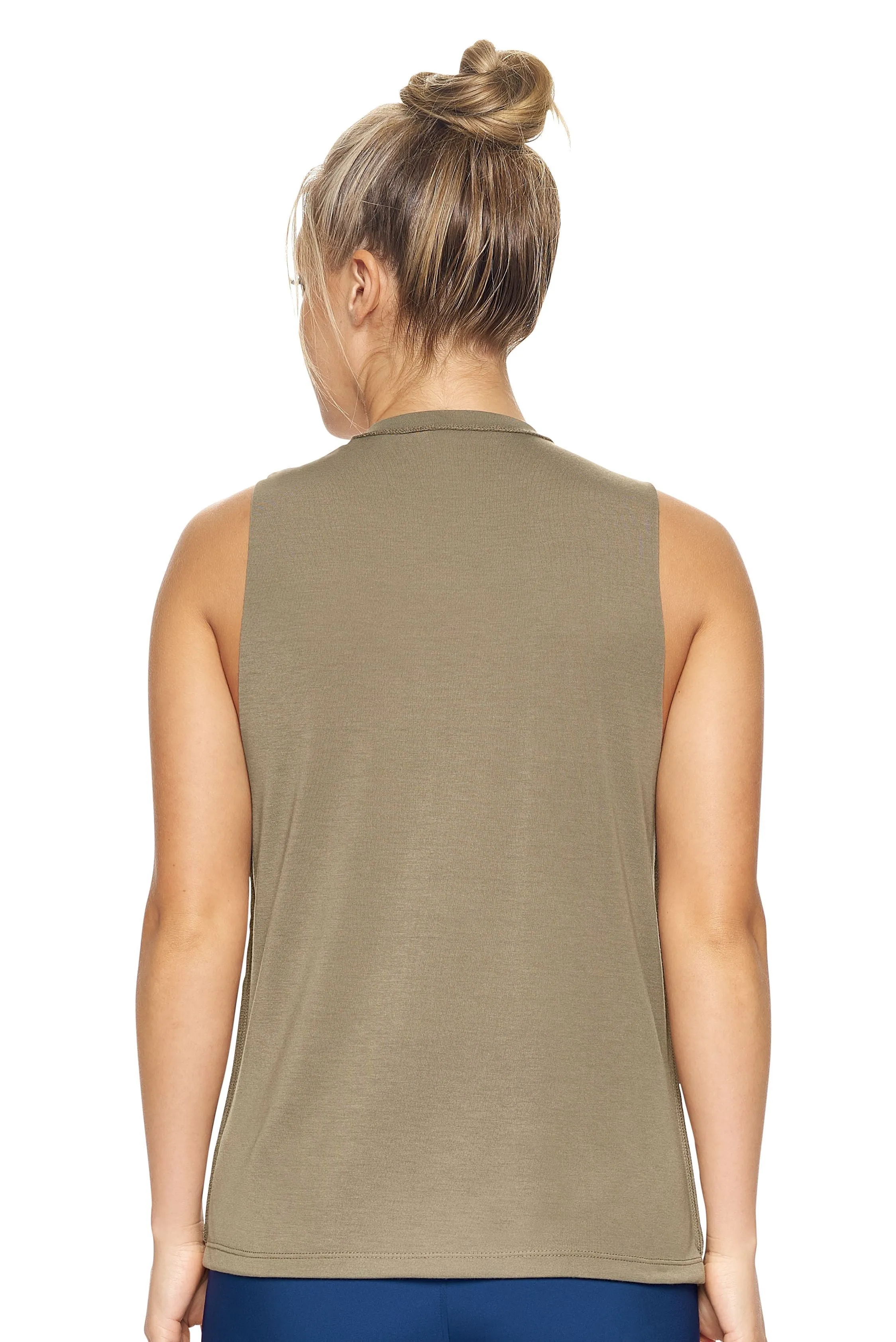 BE220 Siro™ Raw Edge Muscle Tank