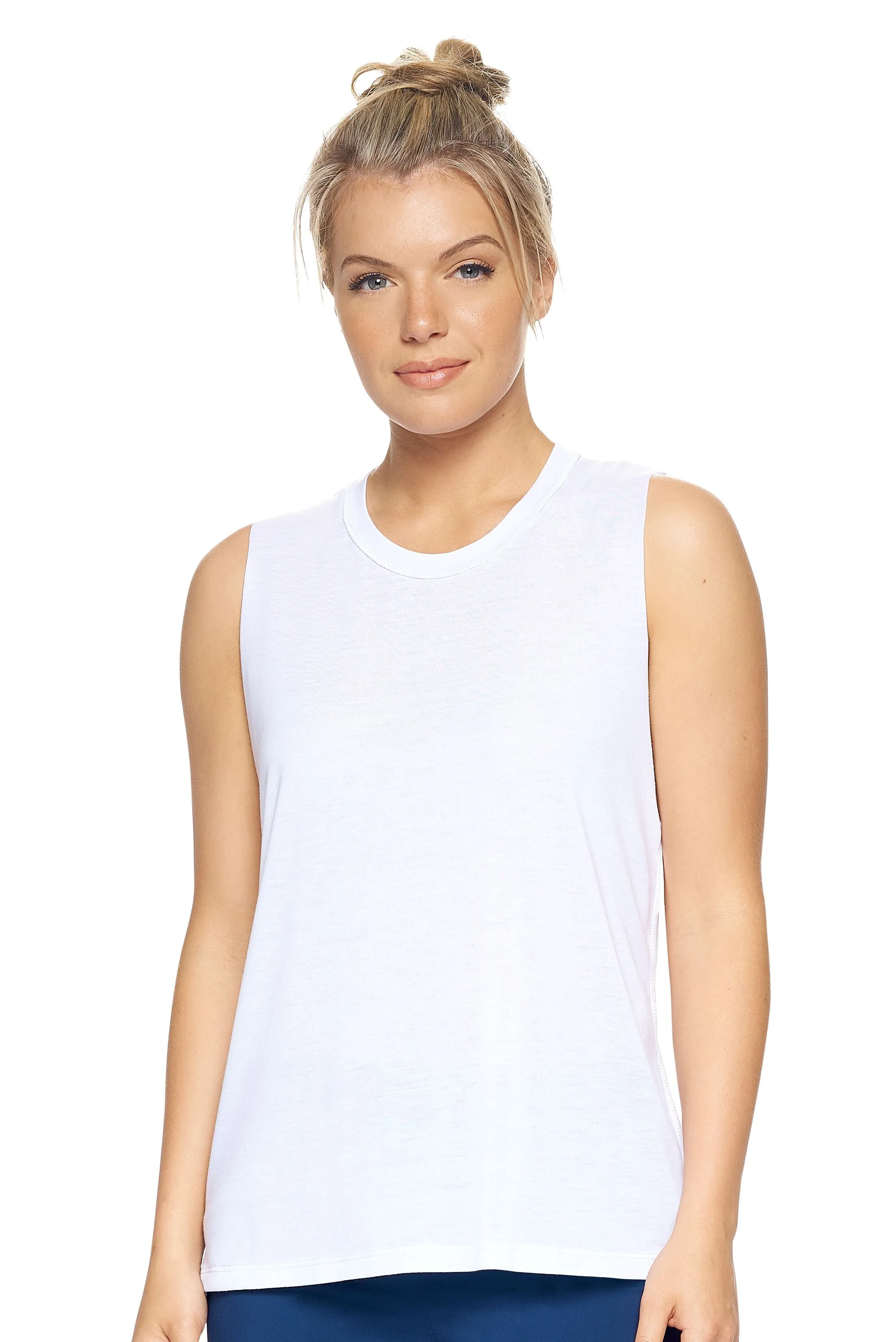 BE220 Siro™ Raw Edge Muscle Tank
