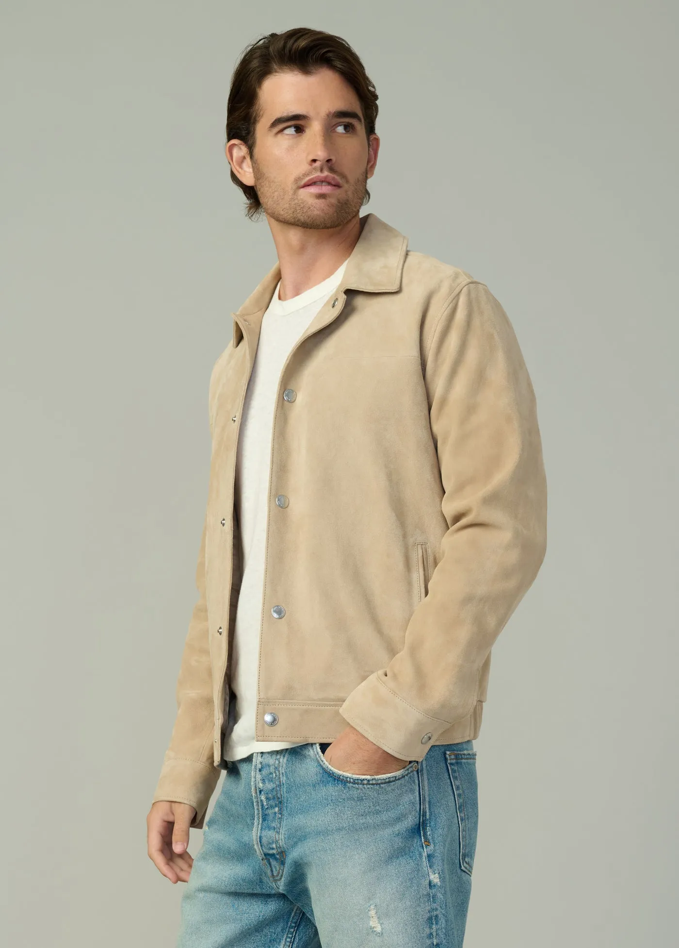 BENSON SUEDE JACKET
