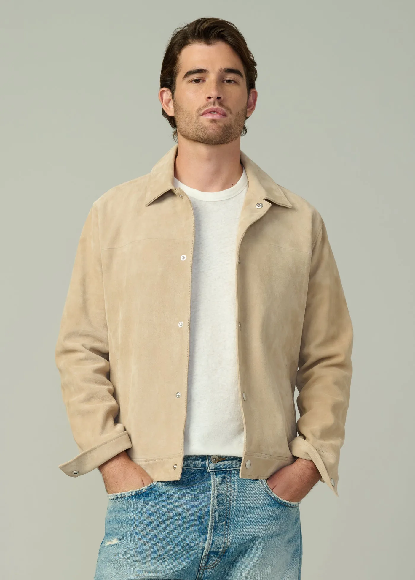 BENSON SUEDE JACKET