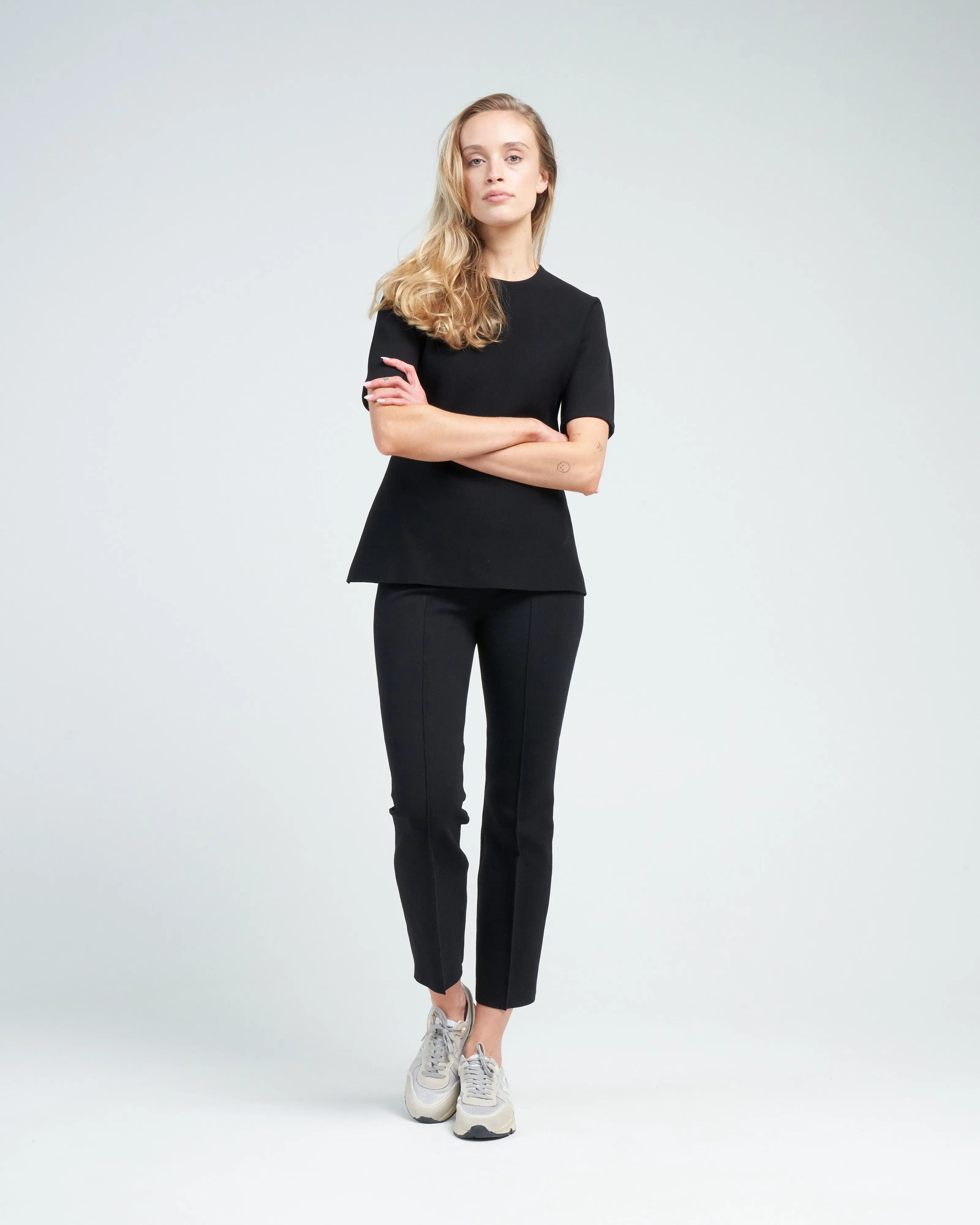 bianca top - black