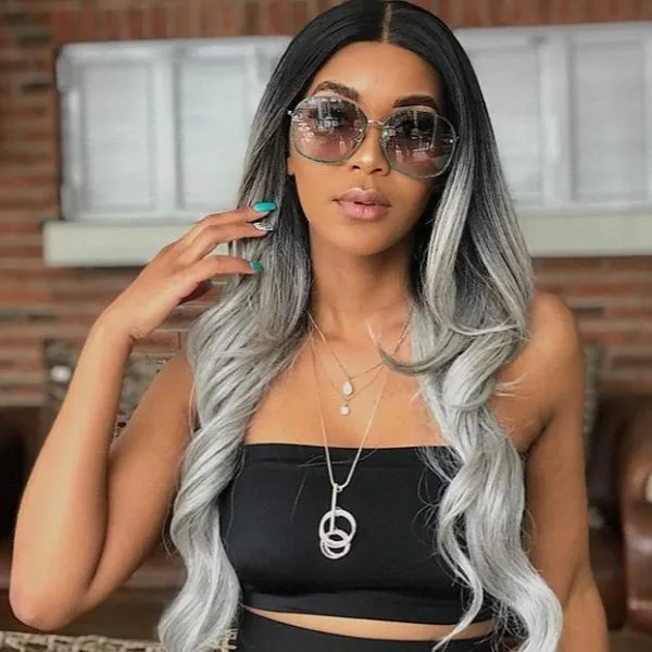 Bobbi Boss Synthetic 13x4 Hand-Tied Swiss Lace Front Wig - MLF224 KEESHANA