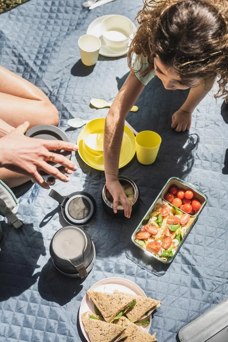 Boite de conservation en verre - 1 litre - Alimentaire