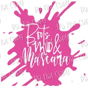Boots Mud Mascara Sublimation