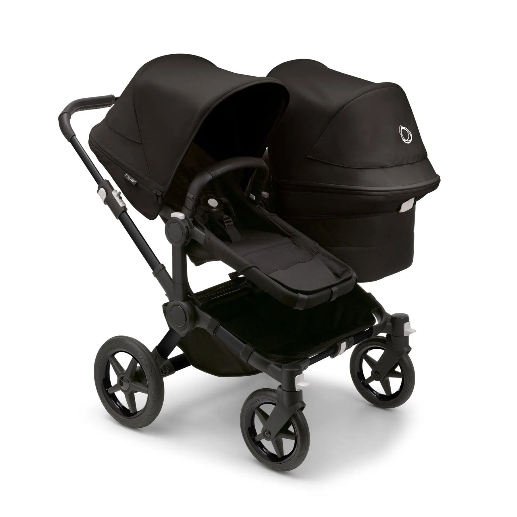 Bugaboo Donkey 5 Duo Complete Pushchair - Black/Midnight Black