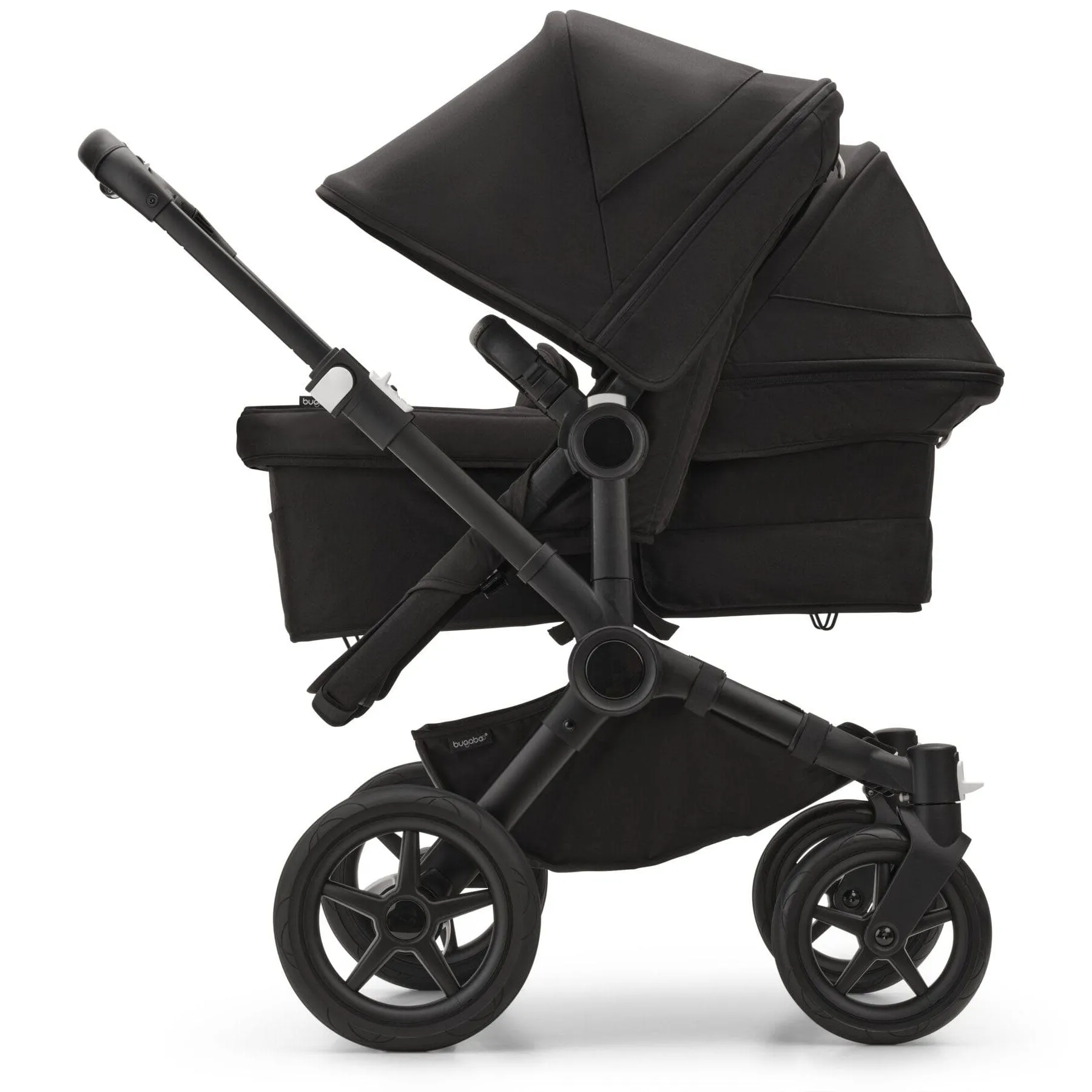 Bugaboo Donkey 5 Duo Complete Pushchair - Black/Midnight Black