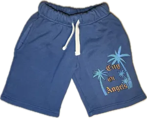 Californian Vintage- City Of Angels Shorts (Dusty Blue)
