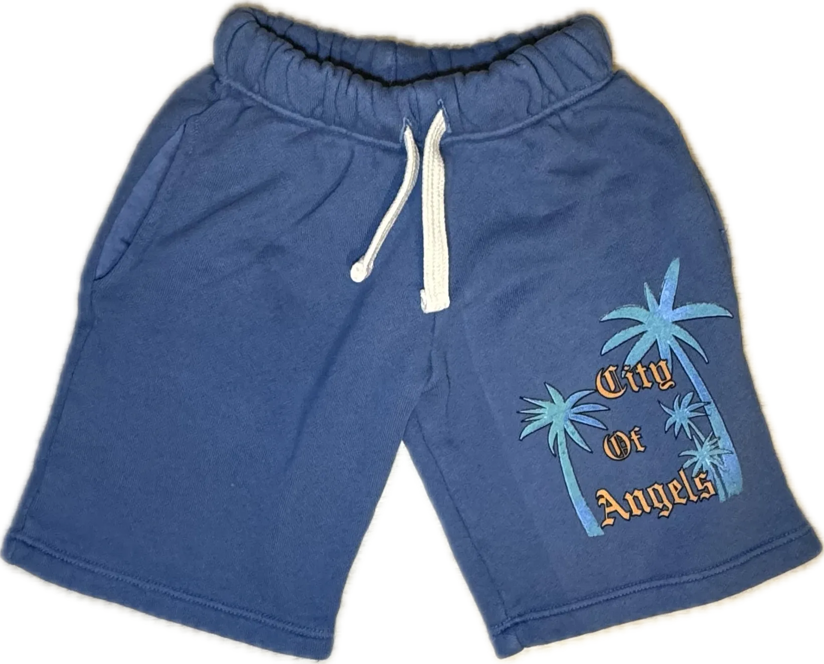 Californian Vintage- City Of Angels Shorts (Dusty Blue)