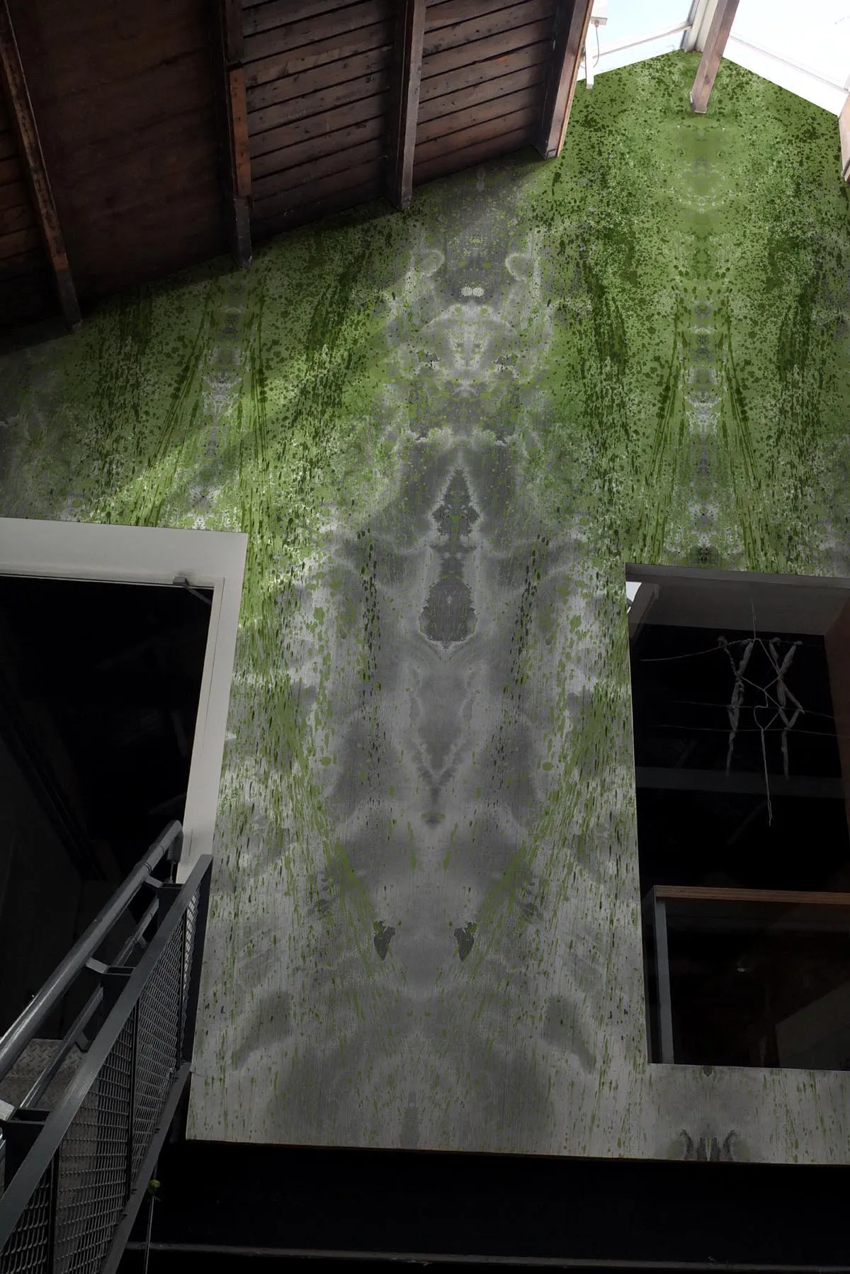 cascade superwide wallpaper panel