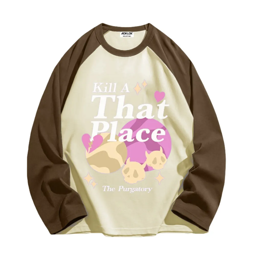 Casual Skull Long Sleeve Shirt