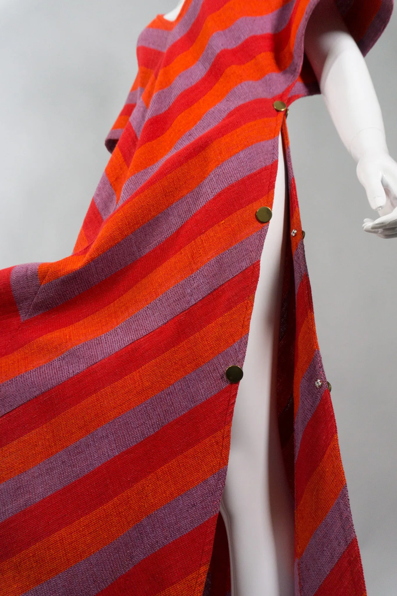 Chevron Snap Caftan