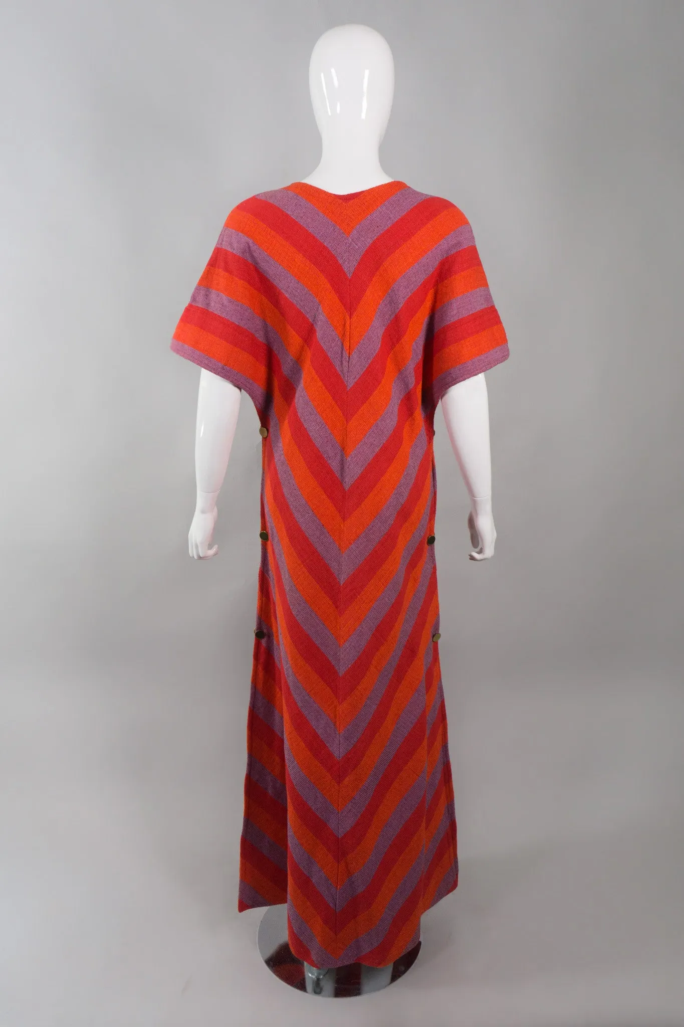 Chevron Snap Caftan