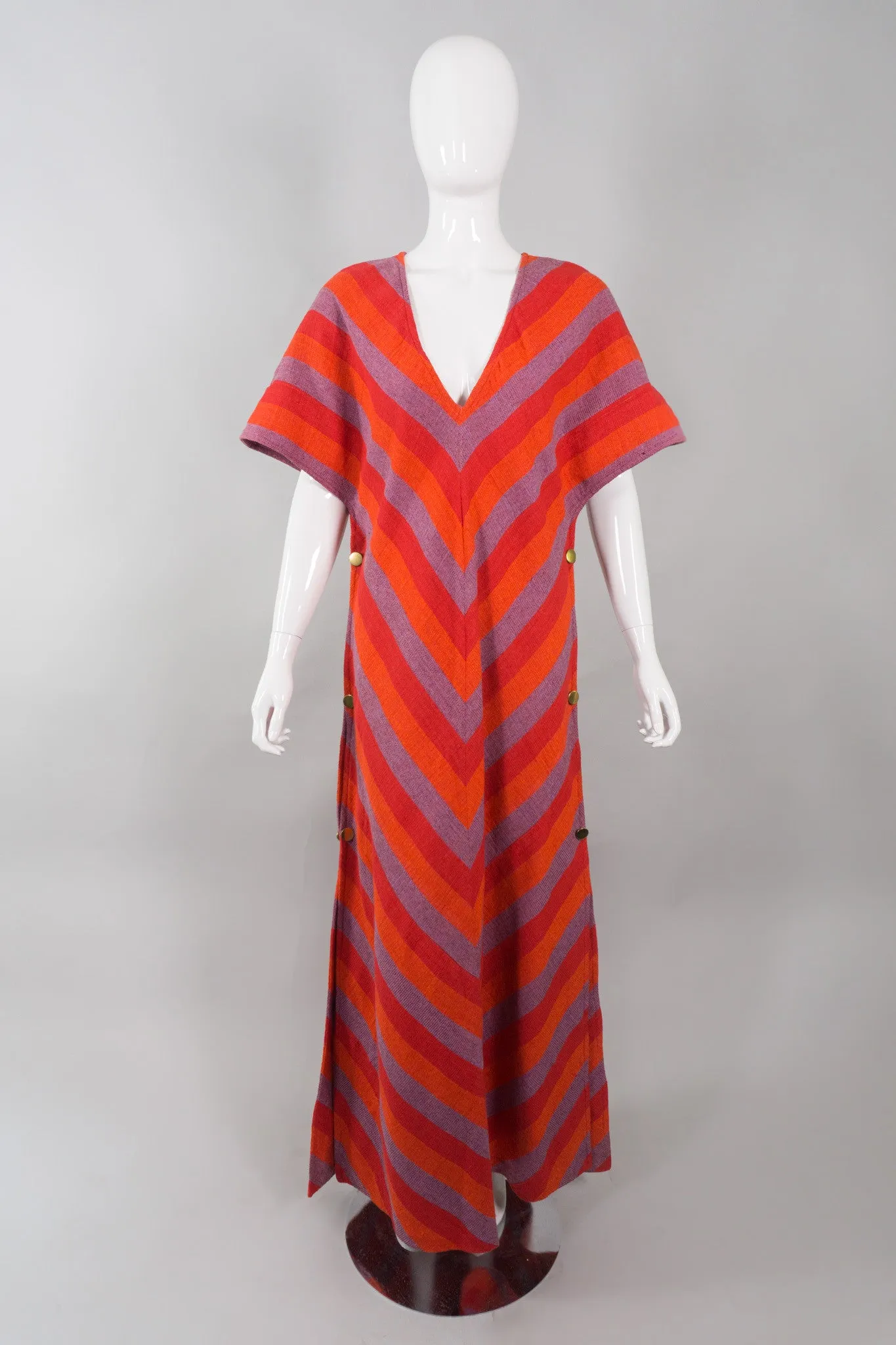 Chevron Snap Caftan