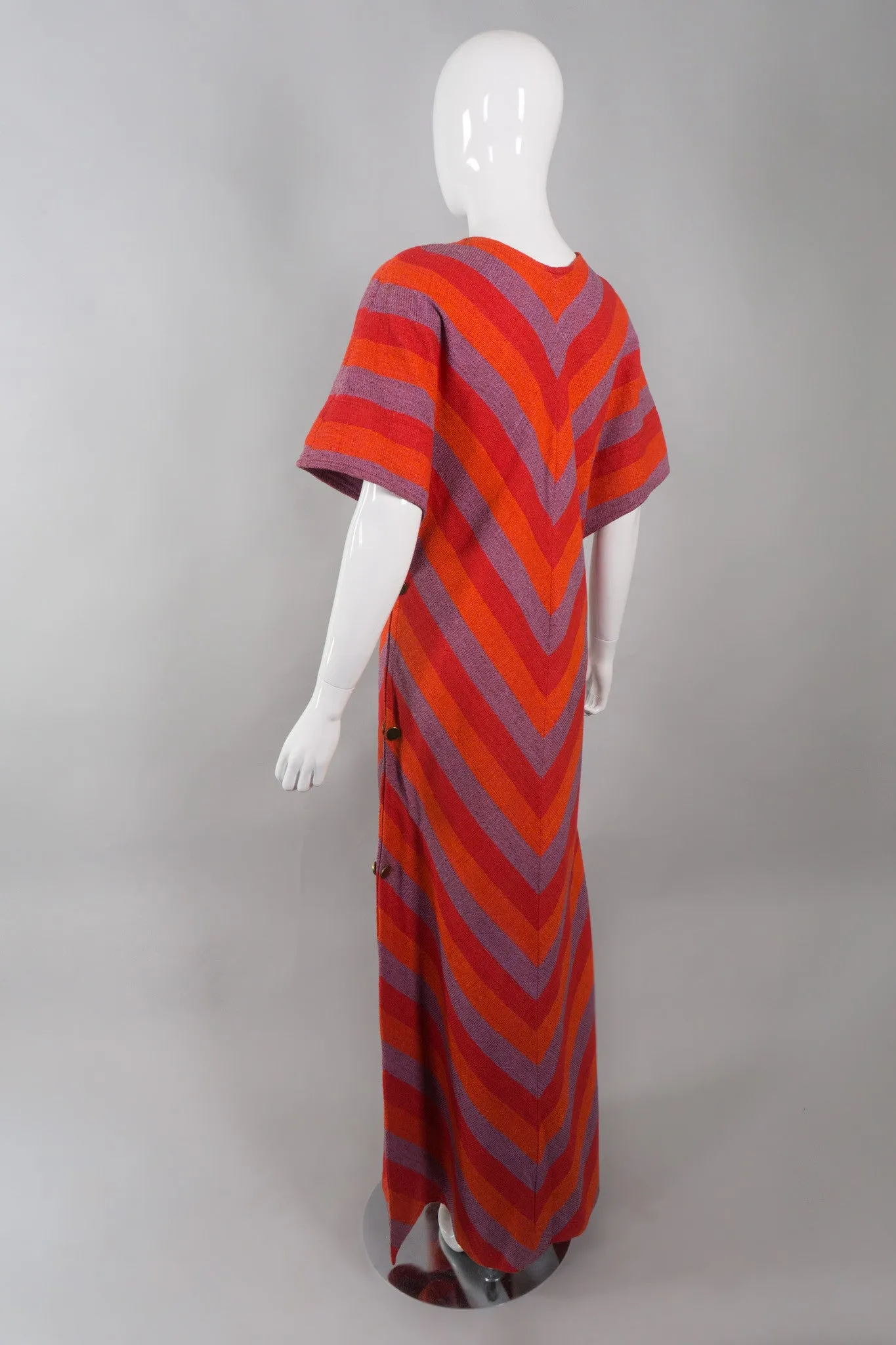 Chevron Snap Caftan