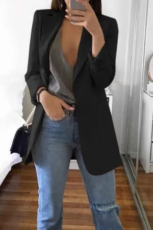 Chicindress Stylish Suit with Pocket Blazer(5 Colors)