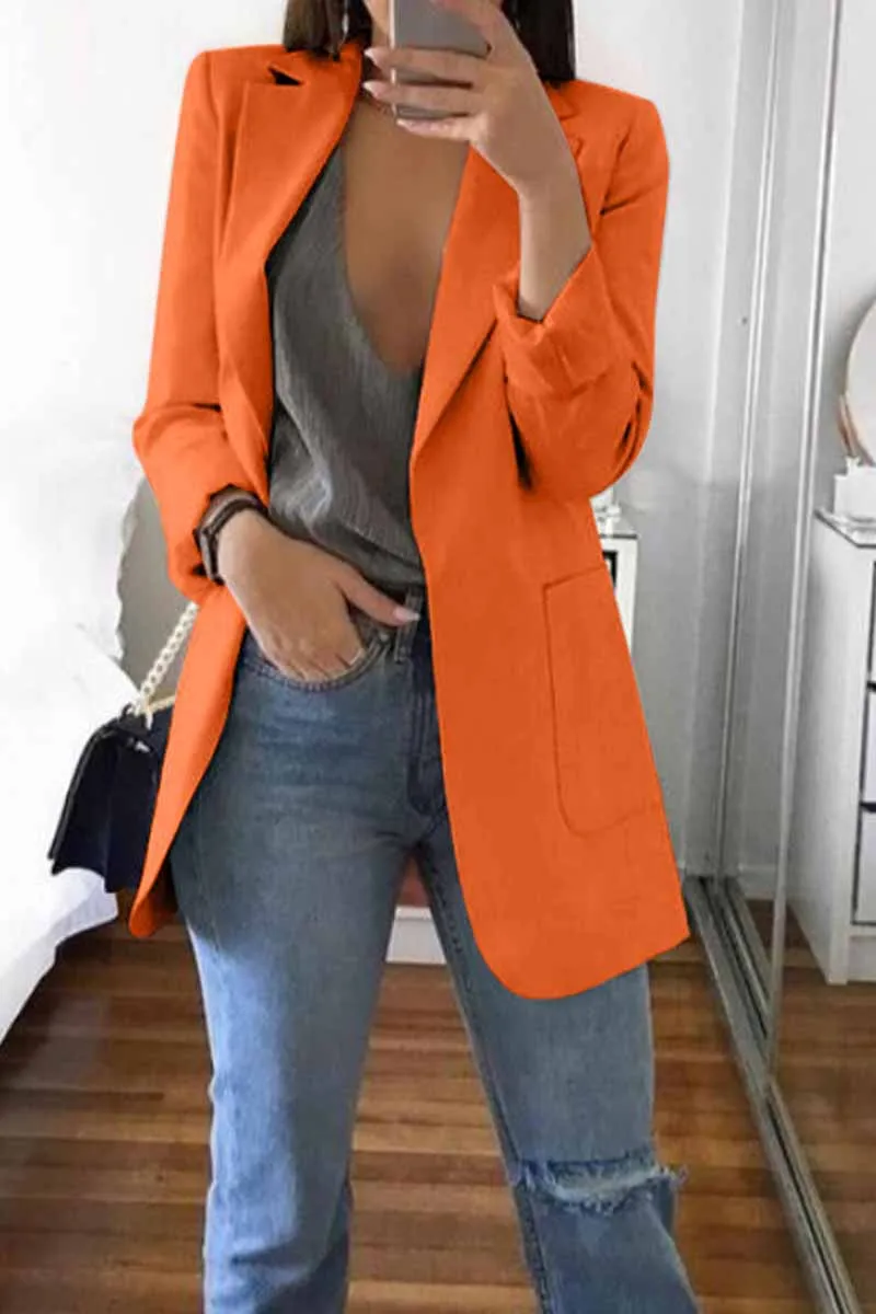 Chicindress Stylish Suit with Pocket Blazer(5 Colors)