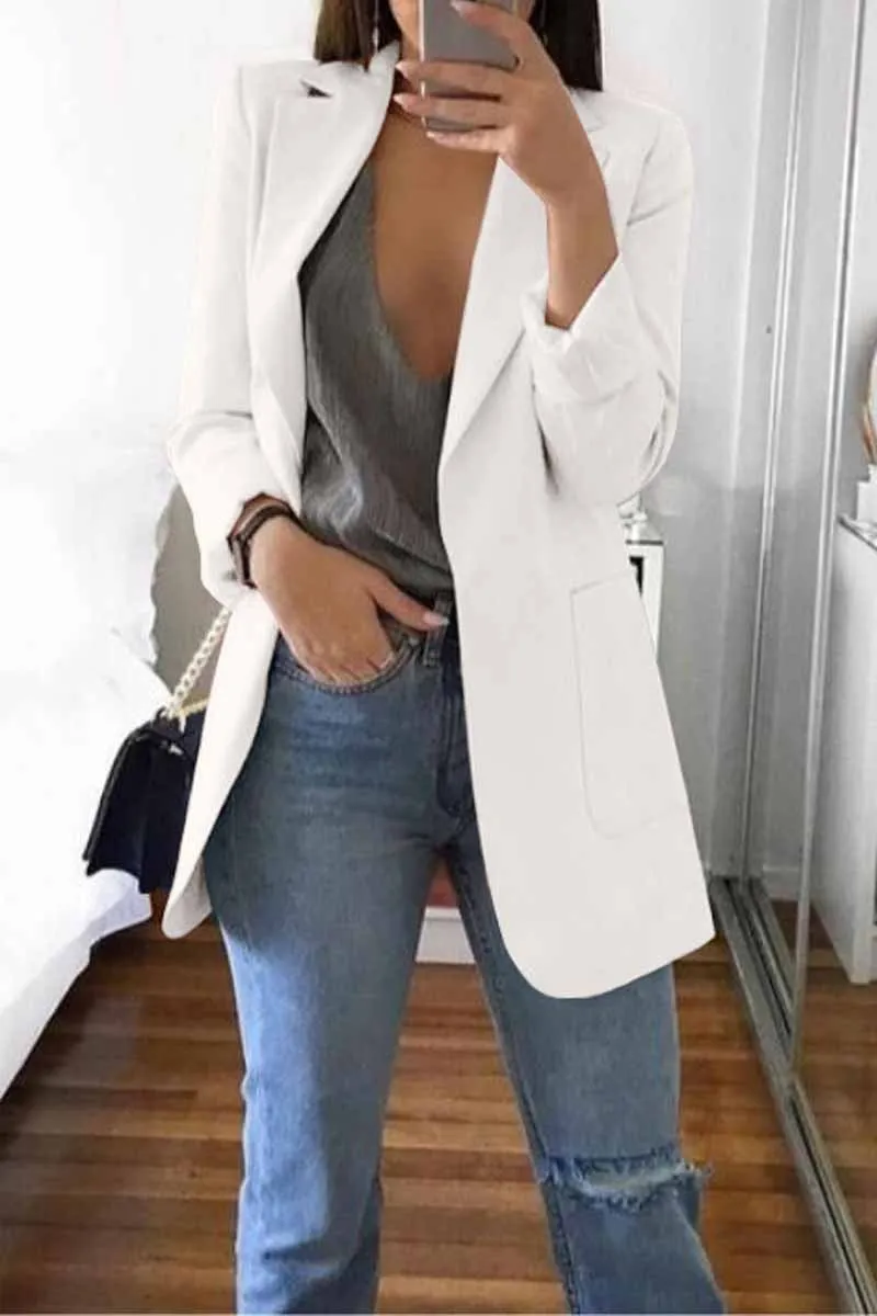 Chicindress Stylish Suit with Pocket Blazer(5 Colors)