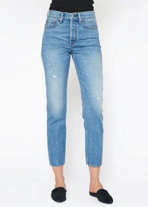 Claude High Rise Crop Straight