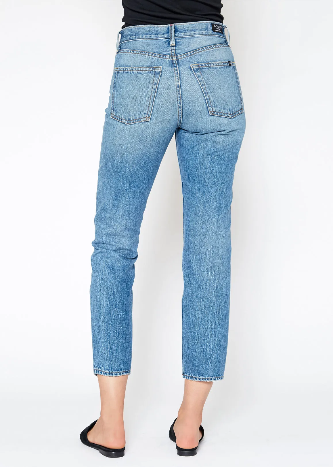 Claude High Rise Crop Straight