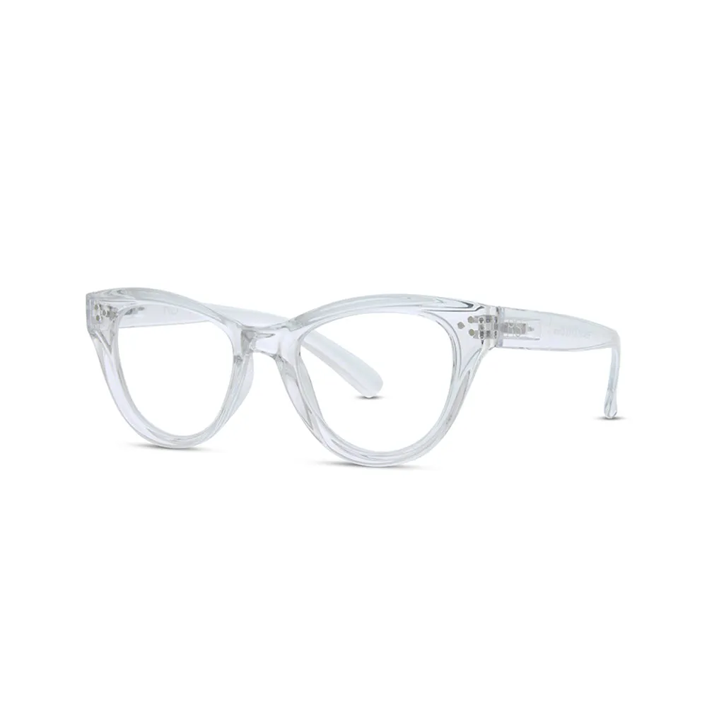 Clear Demi Cat Eye Readers ~ RS Eyeshop