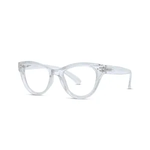 Clear Demi Cat Eye Readers ~ RS Eyeshop