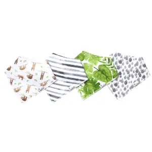 Copper Pearl Bibs 4pk - Noah