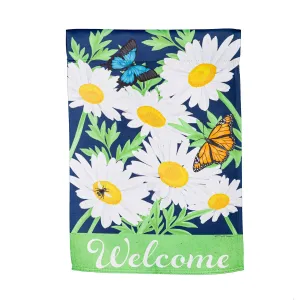 Daisy Garden Garden Suede Flag,14s10331