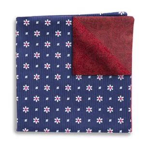 Daisy Springs/Pembroke Persimmon Pocket Square