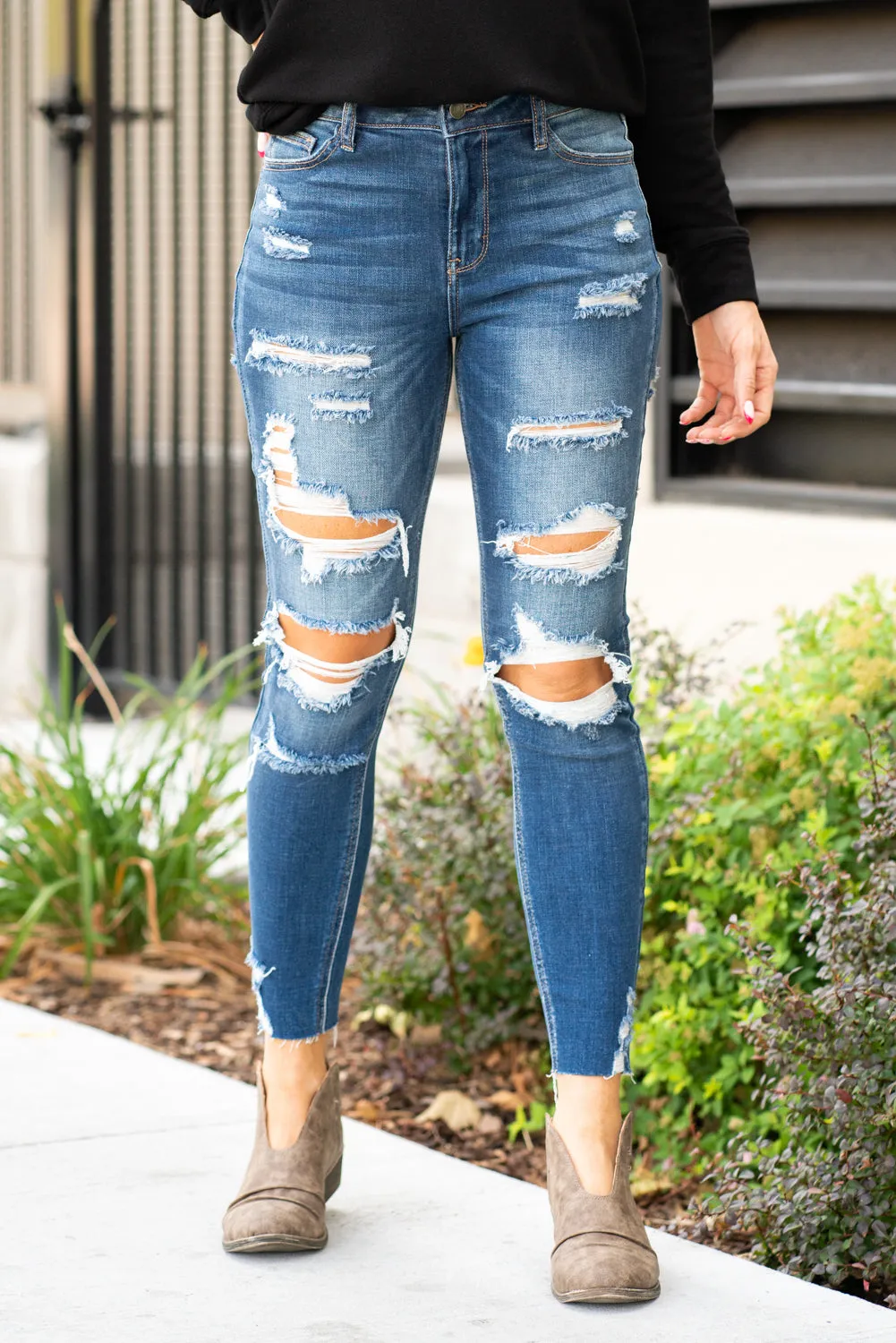 Daly High Rise Ankle Skinny