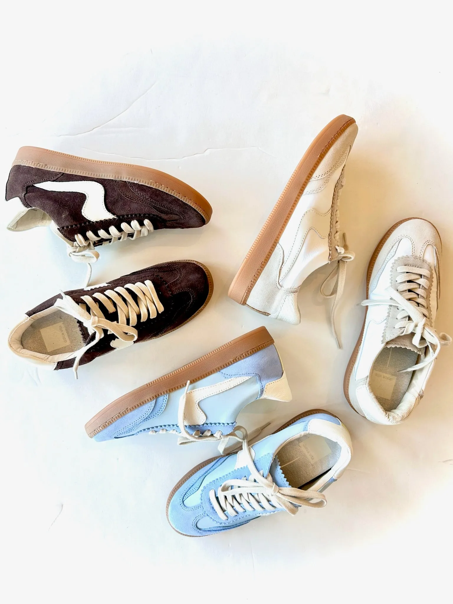 DV Notice Blue Suede Sneaker