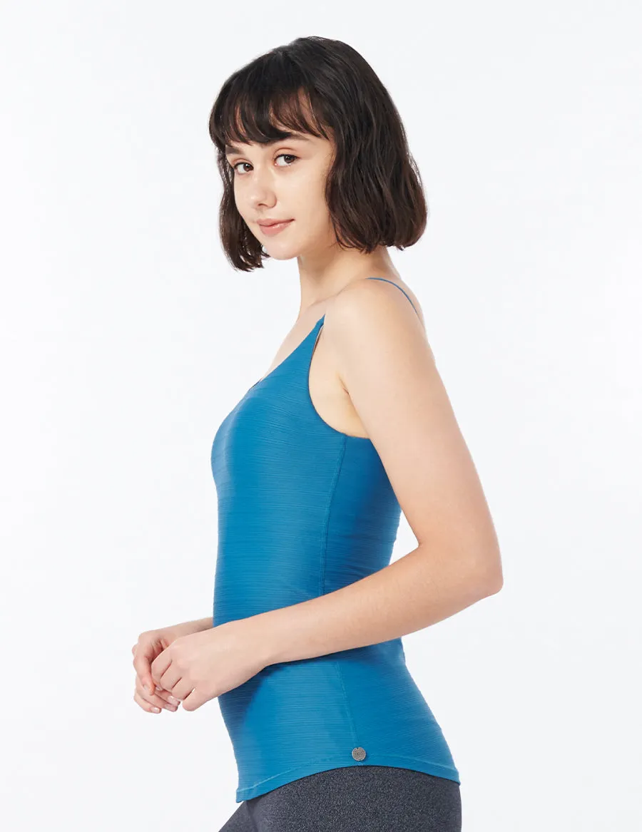 easyoga LA-VEDA Aspire Breezy Tank1 - B31 Coral Blue