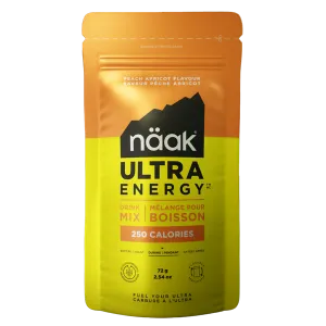 Energy Drink Mix 72g Serving Packets - Peach Apricot